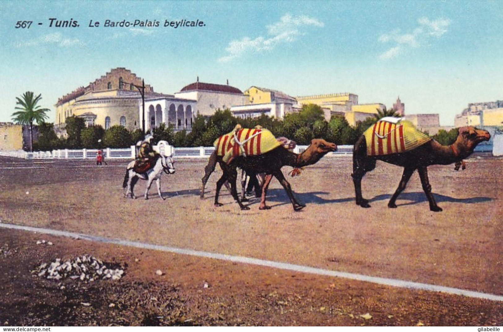 Tunisie -  TUNIS -  Le Bardo Palais Beylicale - Túnez