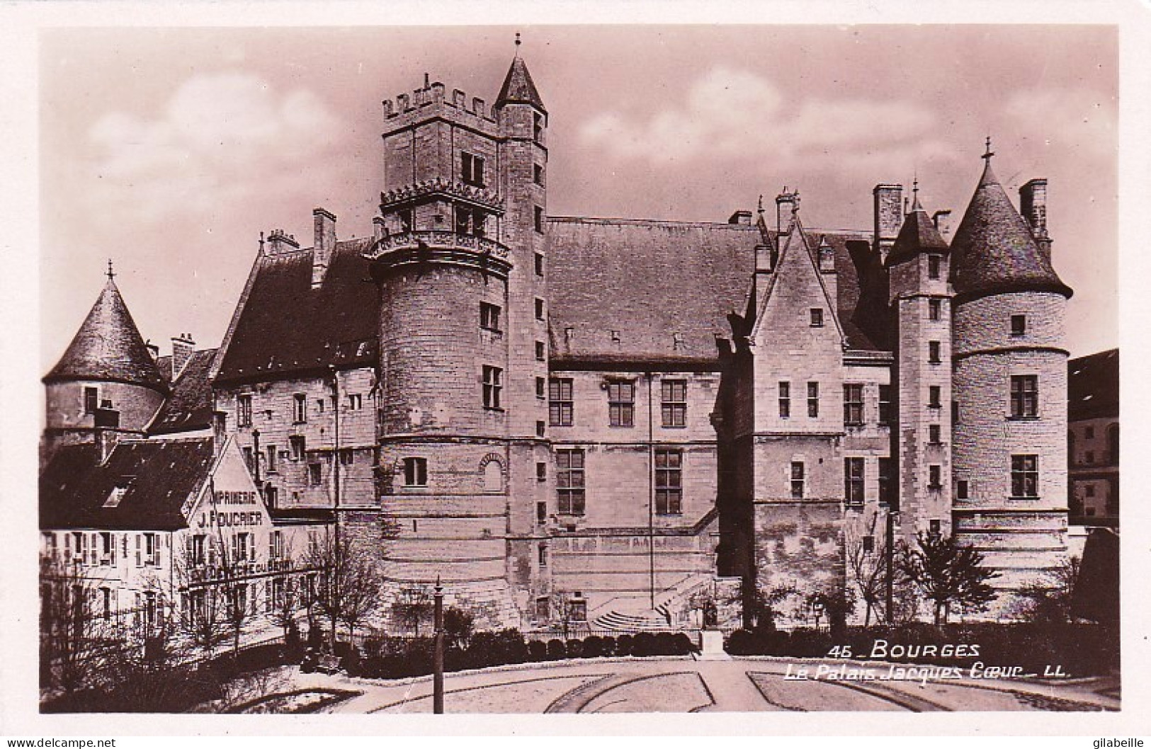 18 - BOURGES - Le Palais Jacques Coeur - Bourges