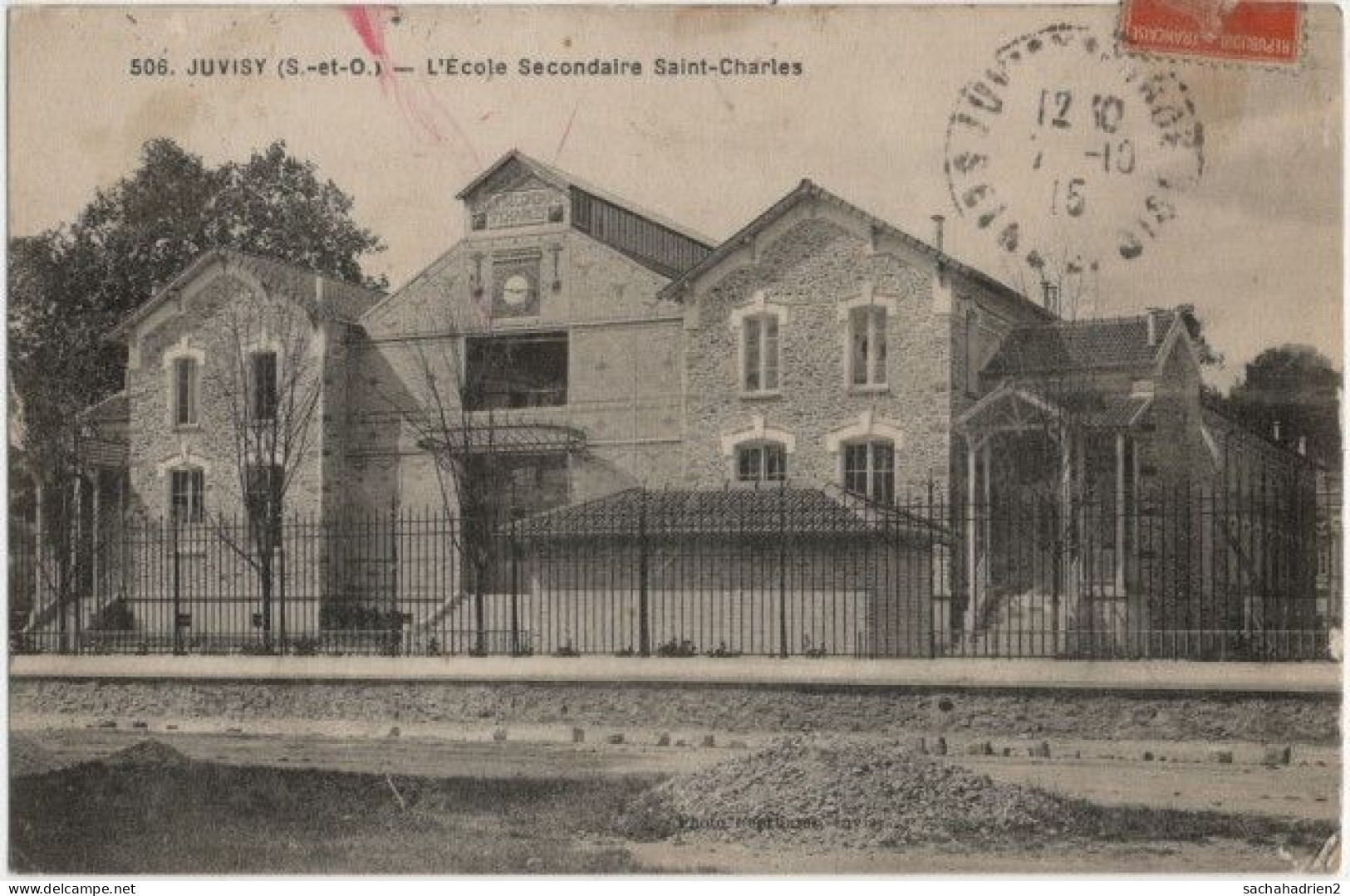 91. JUVISY. L'Ecole Secondaire Saint-Charles. 506 - Juvisy-sur-Orge