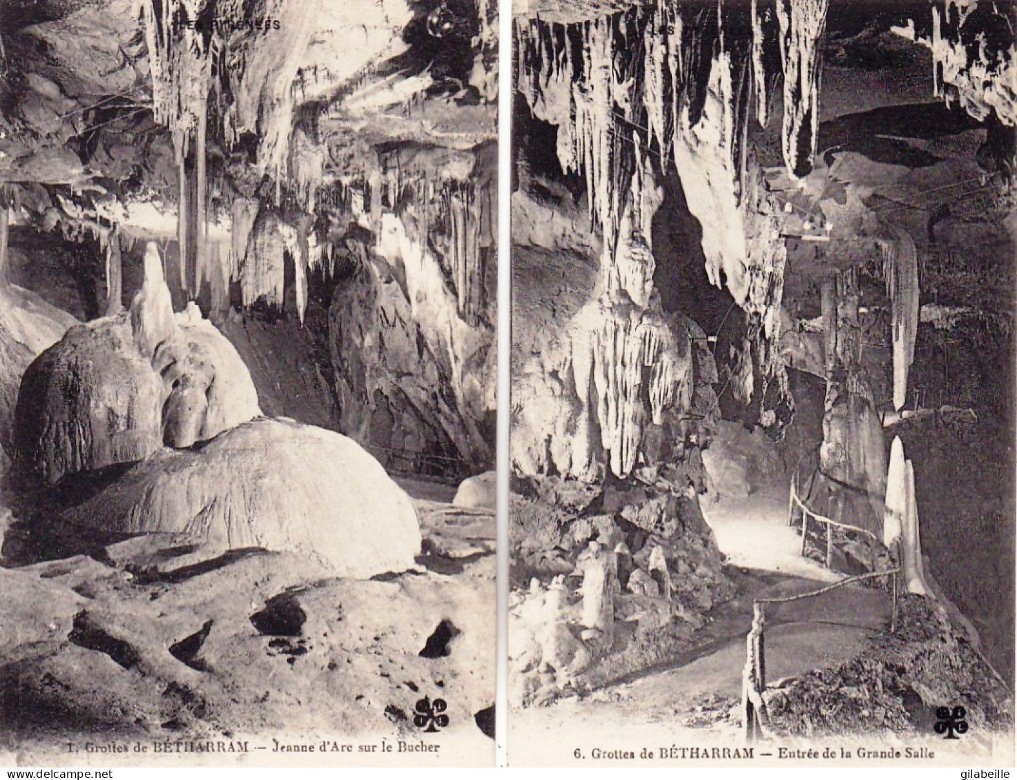 65  -  Saint-Pé-de-Bigorre  -  Grottes De BETHARRAM - LOT 4 CARTES - Saint Pe De Bigorre