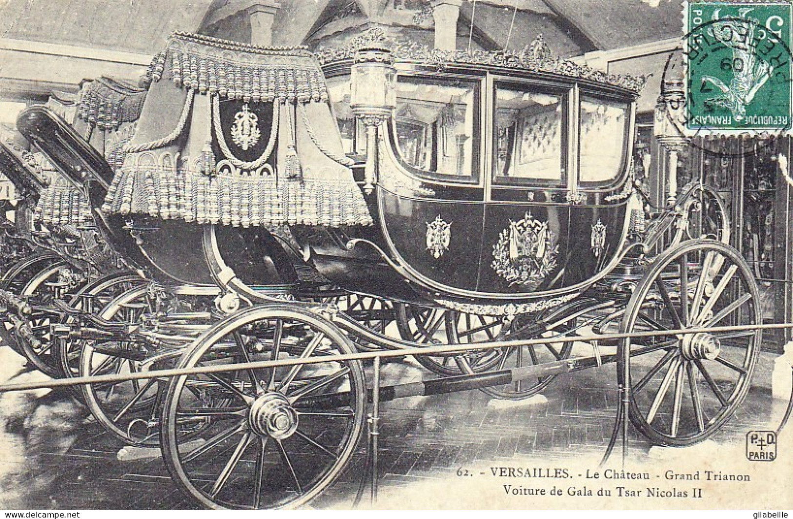 78 -  VERSAILLES - Le Chateau - Grand Trianon - Voiture De Gala Du Tsar Nicolas II - Versailles (Schloß)
