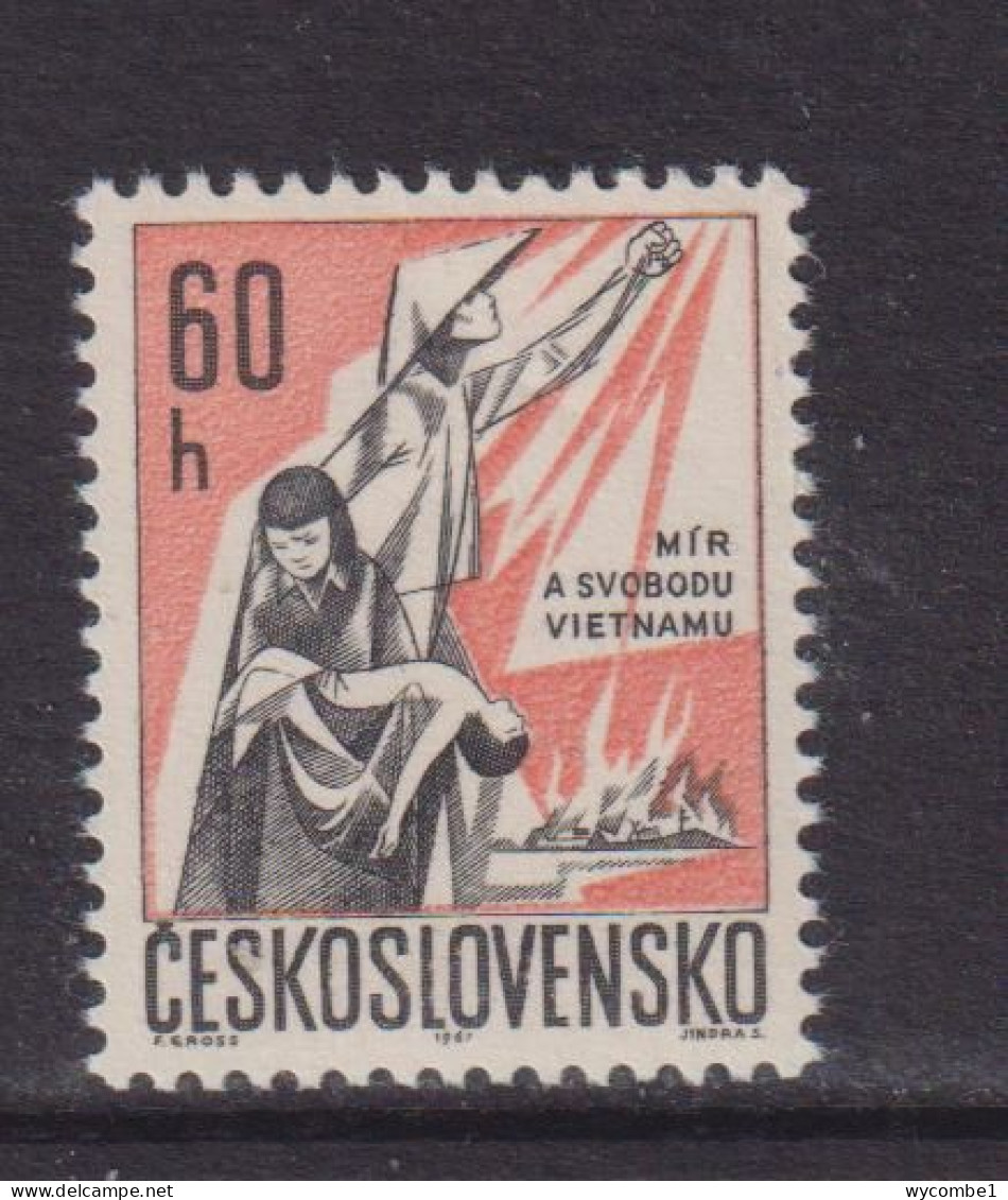 CZECHOSLOVAKIA  - 1967 Peace For Vietnam 60h Never Hinged Mint - Unused Stamps