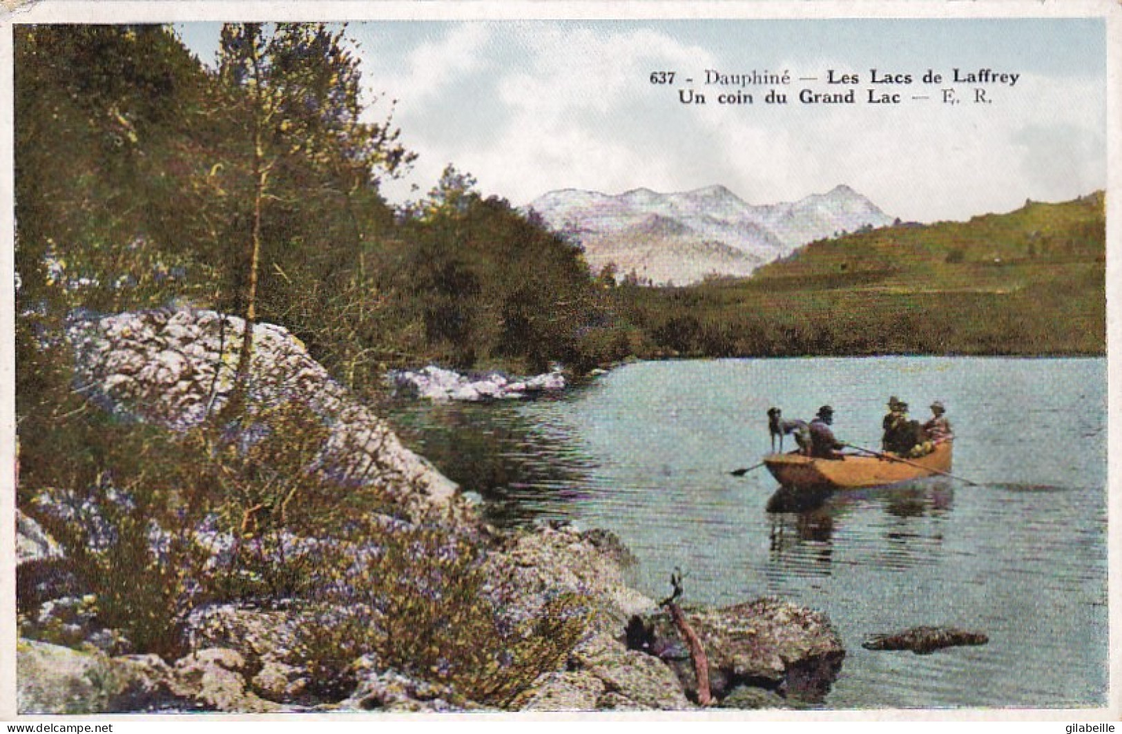 38 - Isere - Les Lacs De LAFFREY - Un Coin Du Grand Lac - Sonstige & Ohne Zuordnung