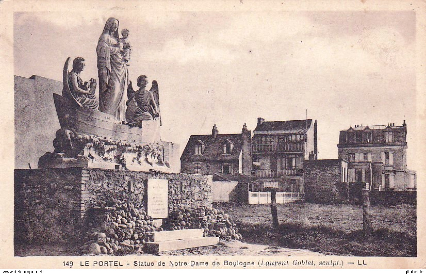 62 - LE PORTEL -  Staue De Notre Dame De Boulogne - Le Portel
