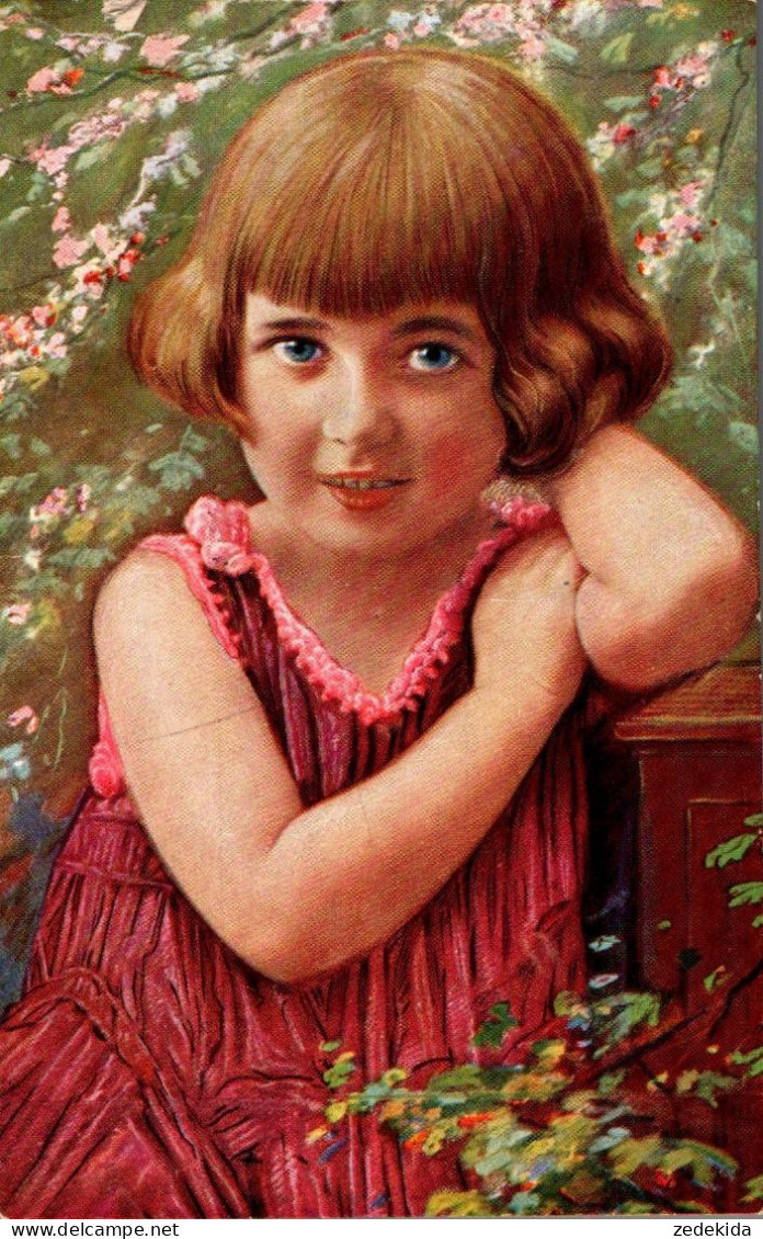 H1892 - Mädchen Porträt - Unser Sonnenschein - Jaro Verlag Berlin - Abbildungen