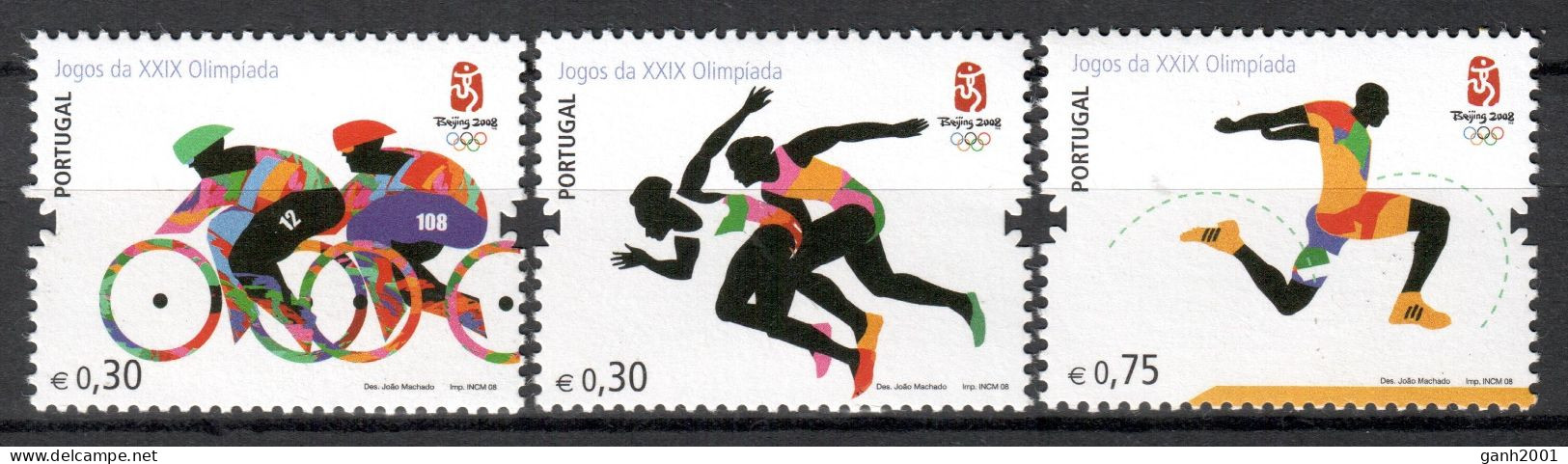 Portugal 2008 / Olympic Games Beijing MNH Juegos Olímpicos Pekín Olympische Spiele / Cu21417  40-20 - Summer 2008: Beijing