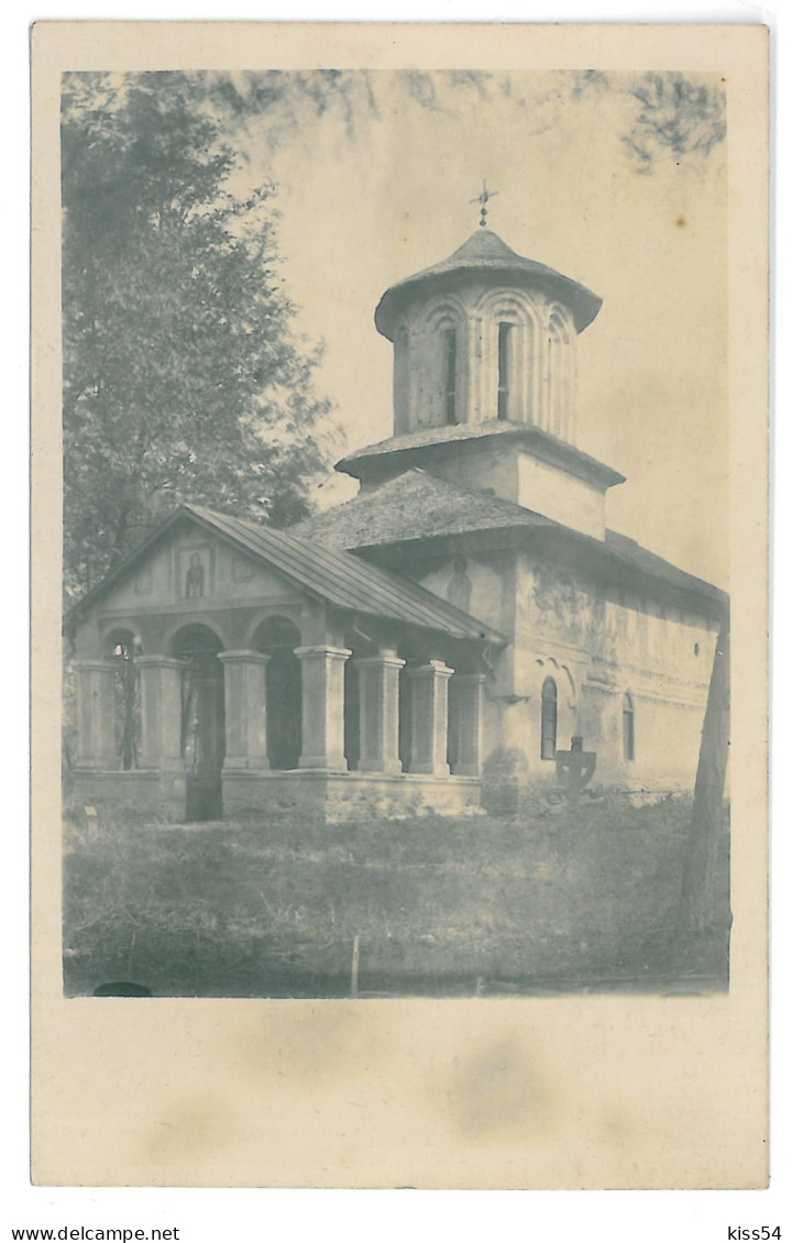 RO 05 - 15138 DRAGANESTI, Prahova, Church, Romania - Old Postcard, Real PHOTO - Unused - Romania