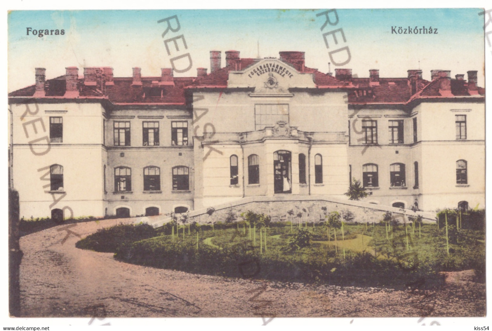 RO 05 - 20706 FAGARAS, Hospital, Romania - Old Postcard - Used - 1915 - Roumanie