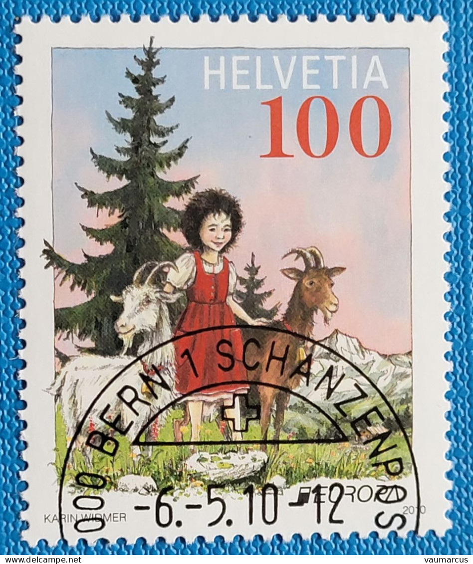 2010 Zu 1351 / Mi 2157 / YT 2079 EUROPA Heidi Obl. - Used Stamps