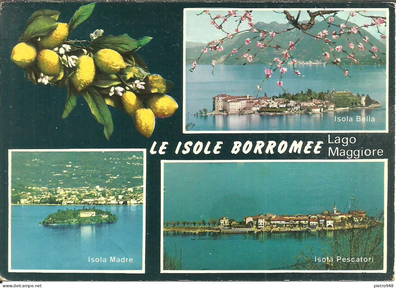 Isole Borromee (Verbania) Vedute Aeree: Isola Bella, Isola Madre E Isola Pescatori - Verbania