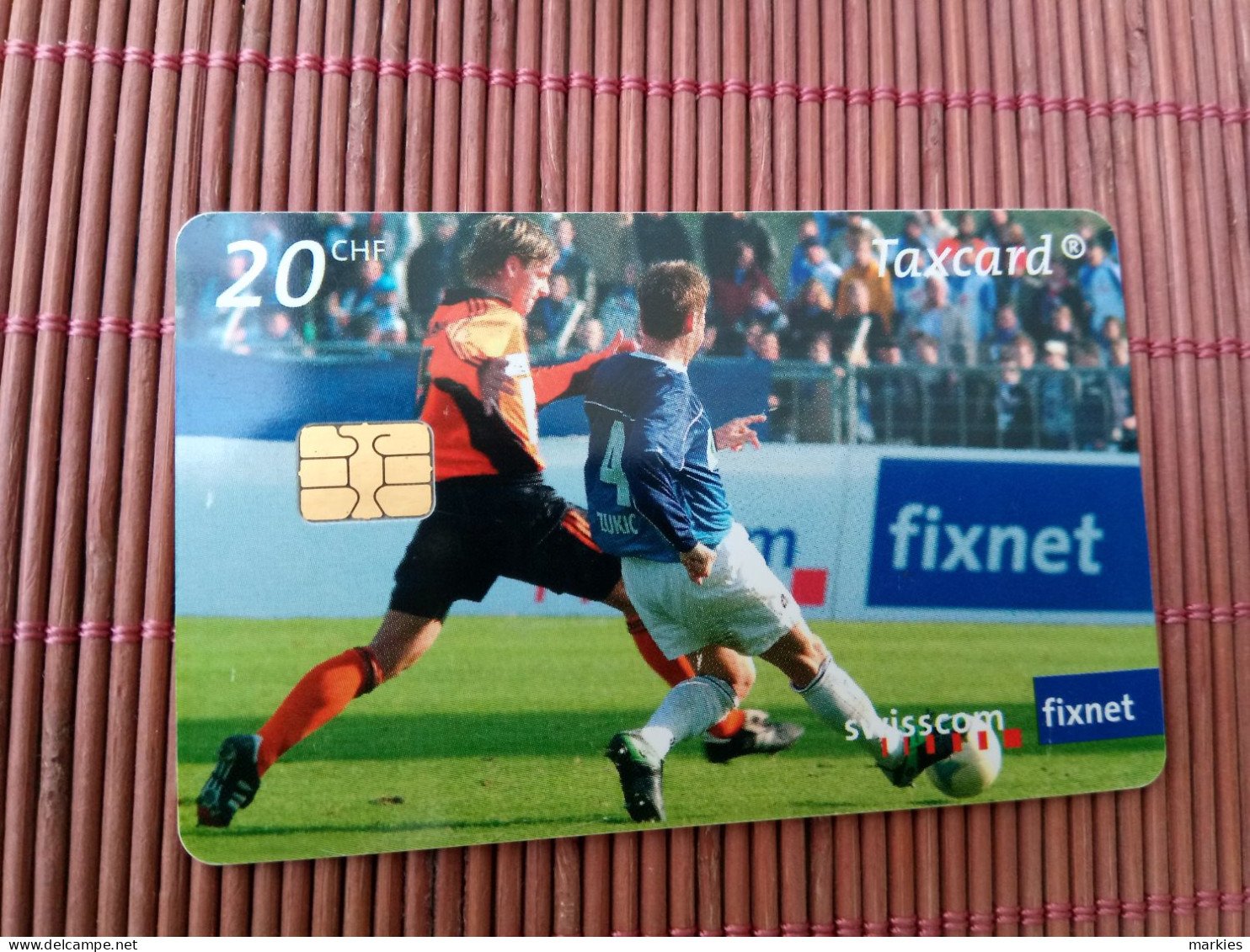 Phonecard Football 20 CHF Used Rare - Schweiz