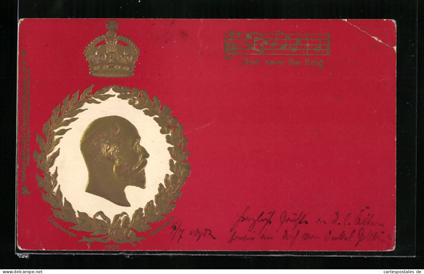 Pc All Days Of Glory, Joy And Happiness!, Coronation 1902, König Von England  - Koninklijke Families