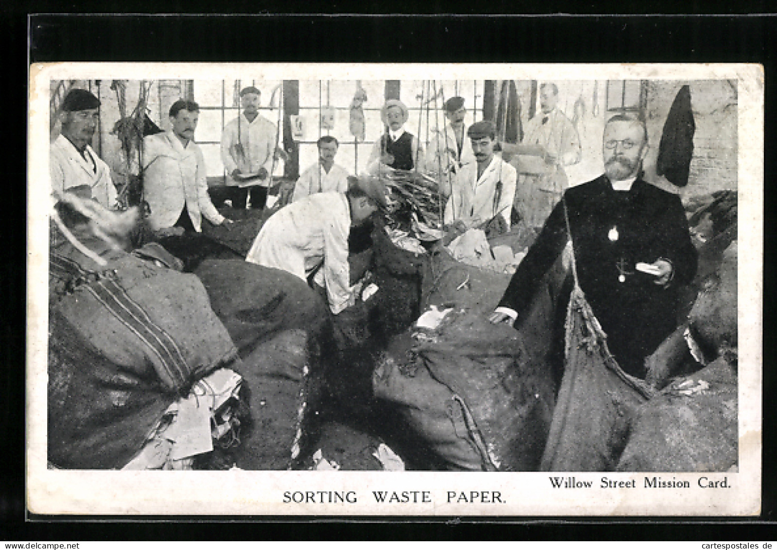 AK Willow Street Mission, Sorting Waste Paper  - Other & Unclassified