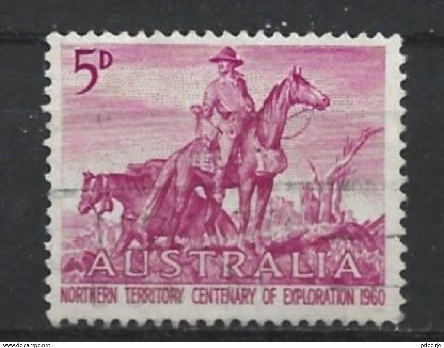 Australia 1960 100 Y. N. Territories Exploration Y.T. 268 (0) - Usati