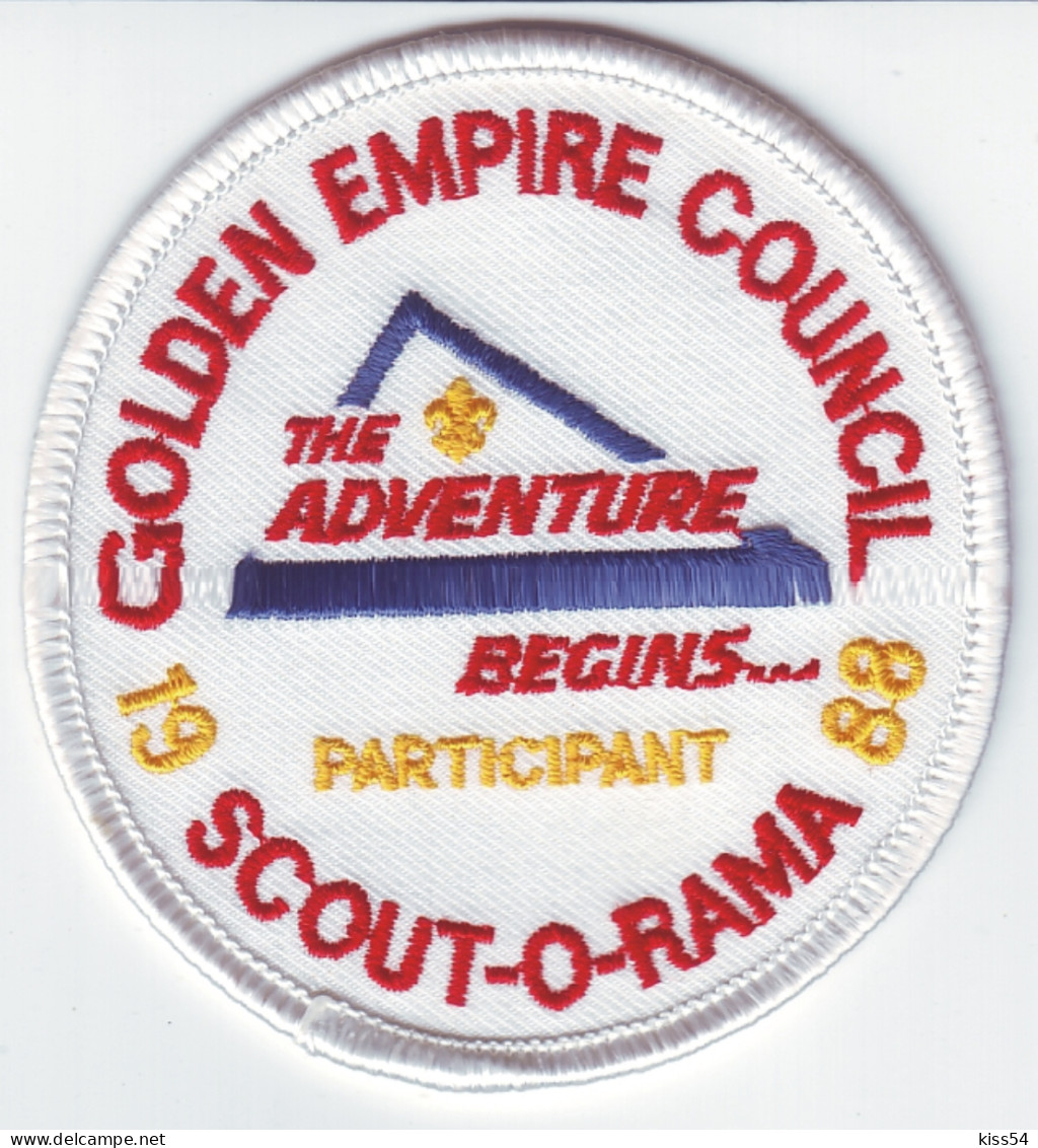 B 24 - 7 USA Scout Badge - 1988 - Scouting