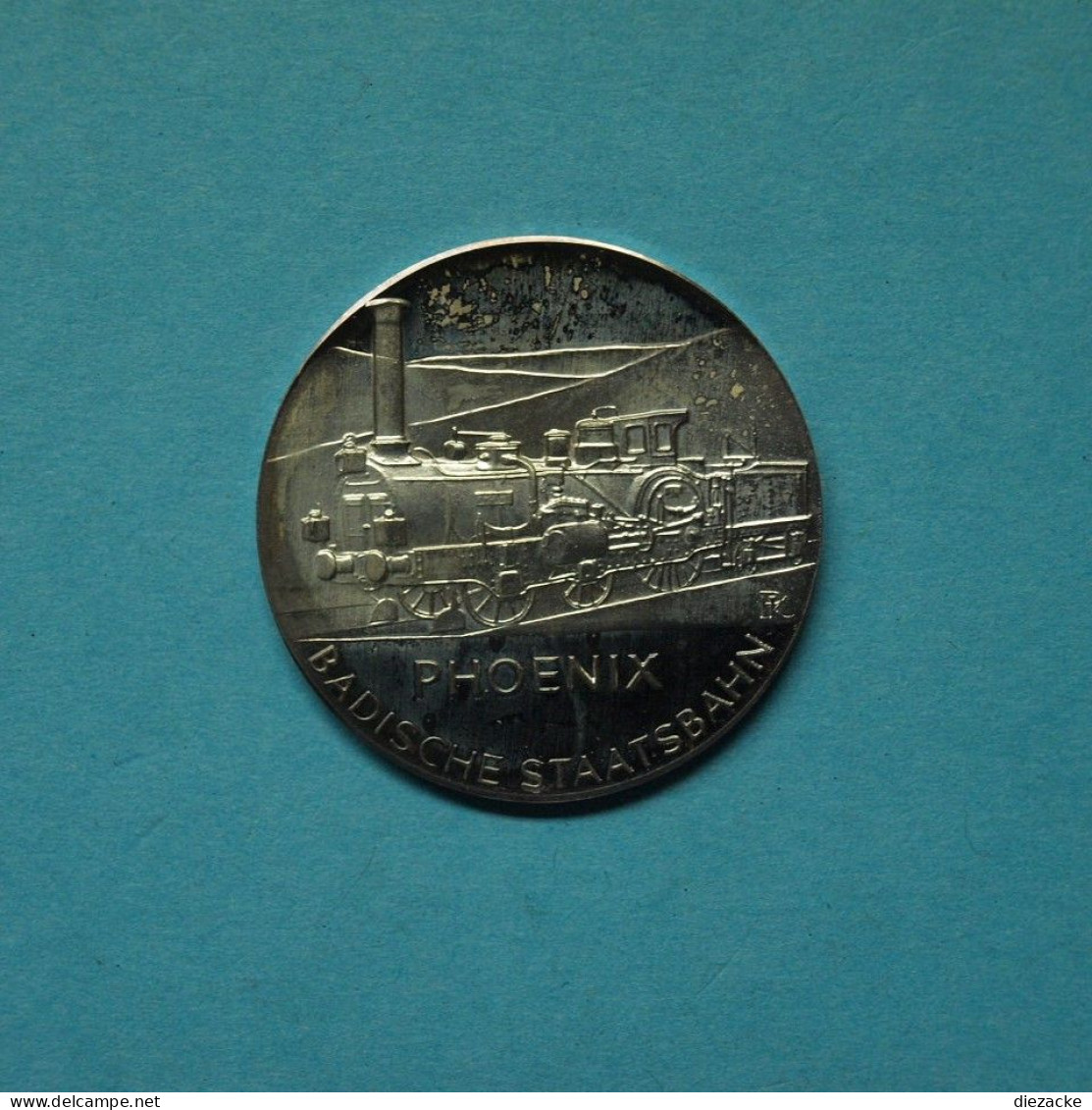 Medaille Badische Staatsbahn Phoenix PP (M5377 - Ohne Zuordnung