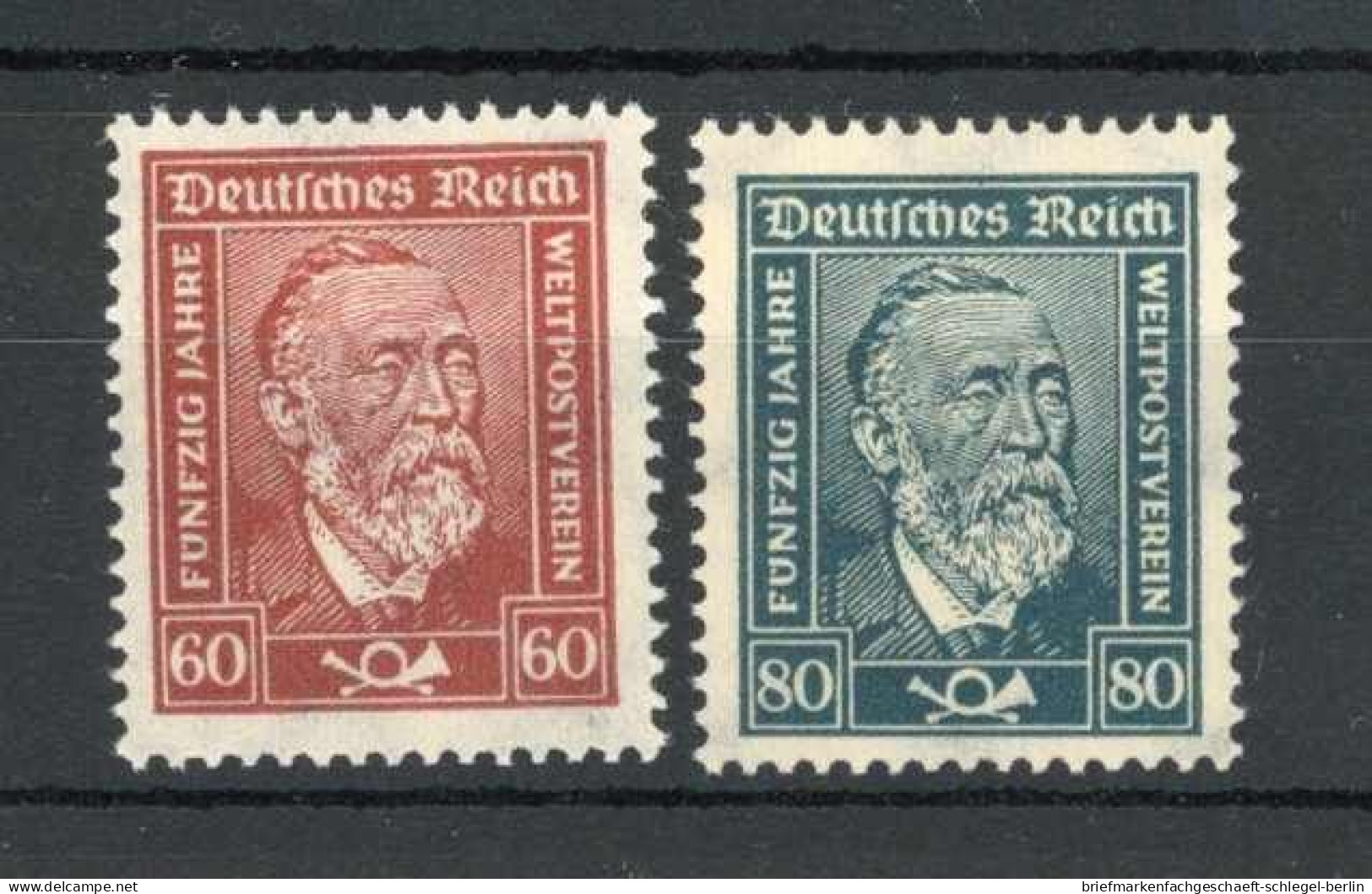 Deutsches Reich, 1924, 362-63, Postfrisch - Other & Unclassified