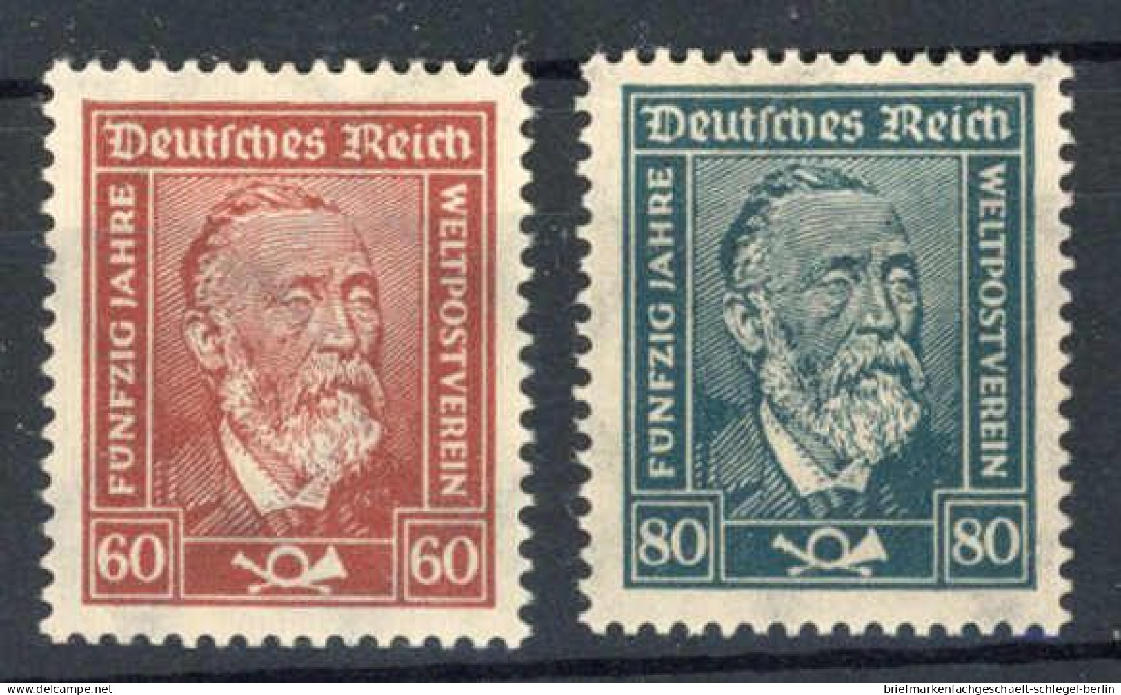 Deutsches Reich, 1924, 362-63, Postfrisch - Sonstige & Ohne Zuordnung