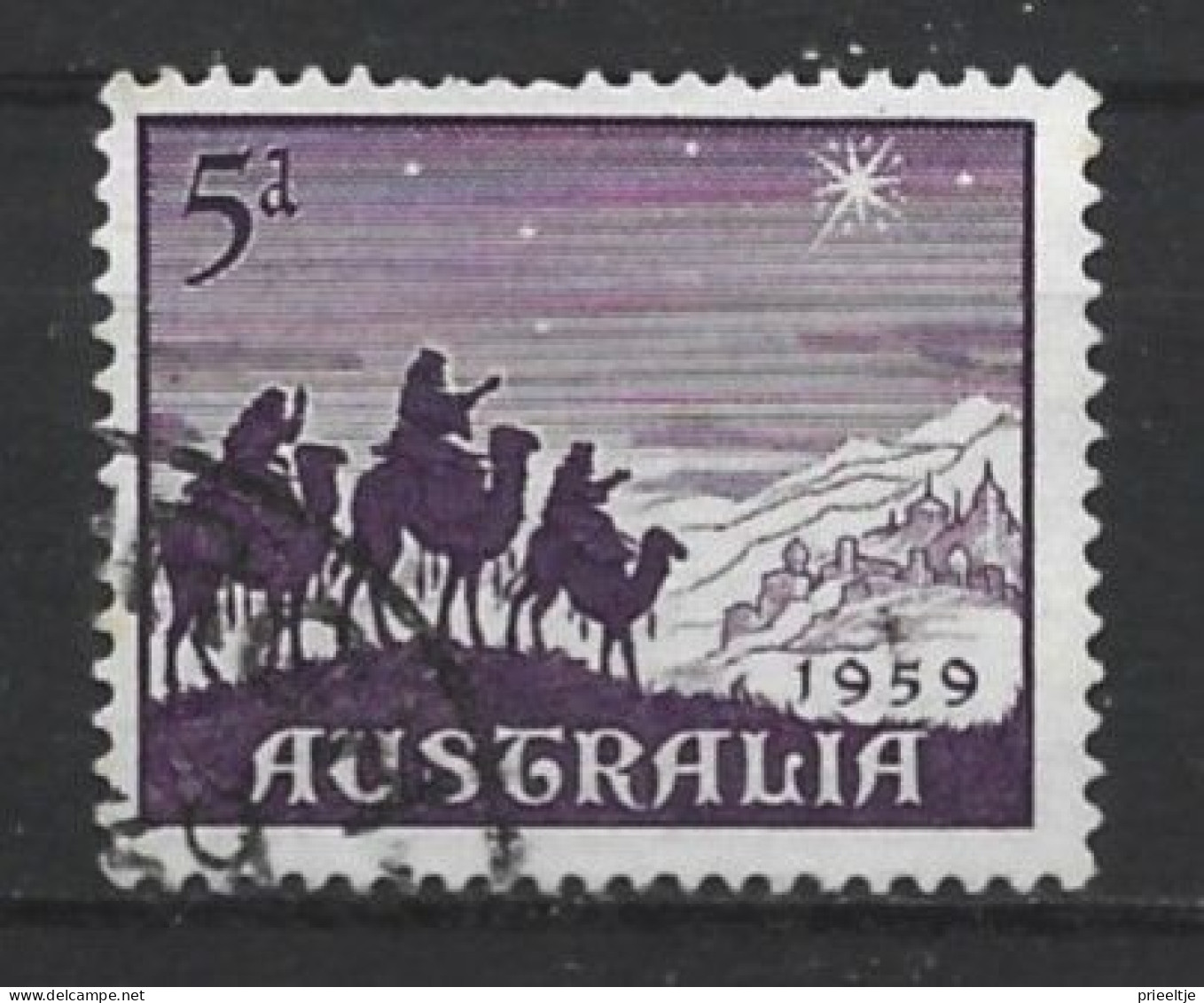 Australia 1959 Christmas Y.T. 262 (0) - Used Stamps