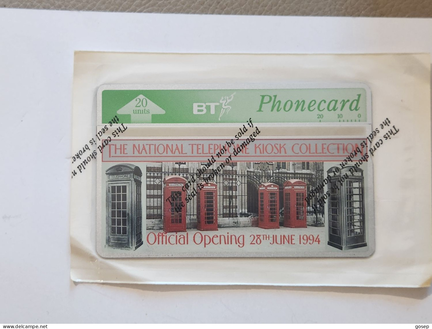 United Kingdom-(BTG-329)-The National Telephone-(302)(5units)(cod Inclosed)(tirage-2.000)price Cataloge-6.00£-mint - BT General Issues