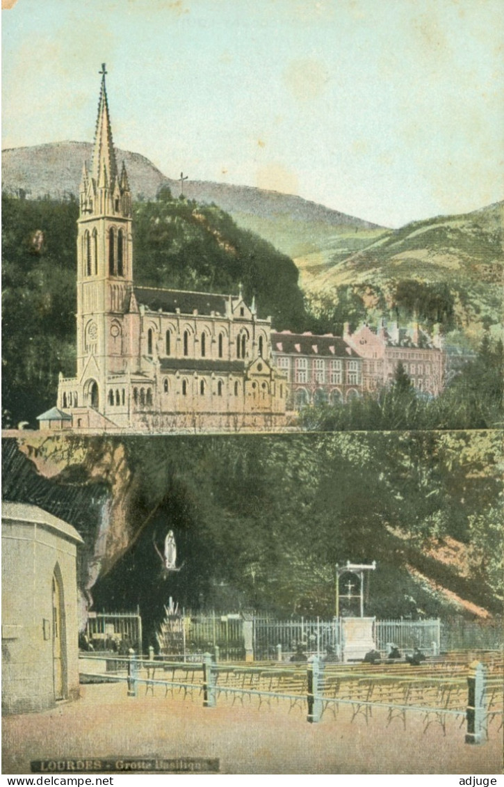LOT De 8 Cartes - Publicité CHOCOLAT  LOUIT - Notre-Dame De Lourdes - Style Aqua-Photo - TBE** Cf. Scans** - 5 - 99 Postkaarten