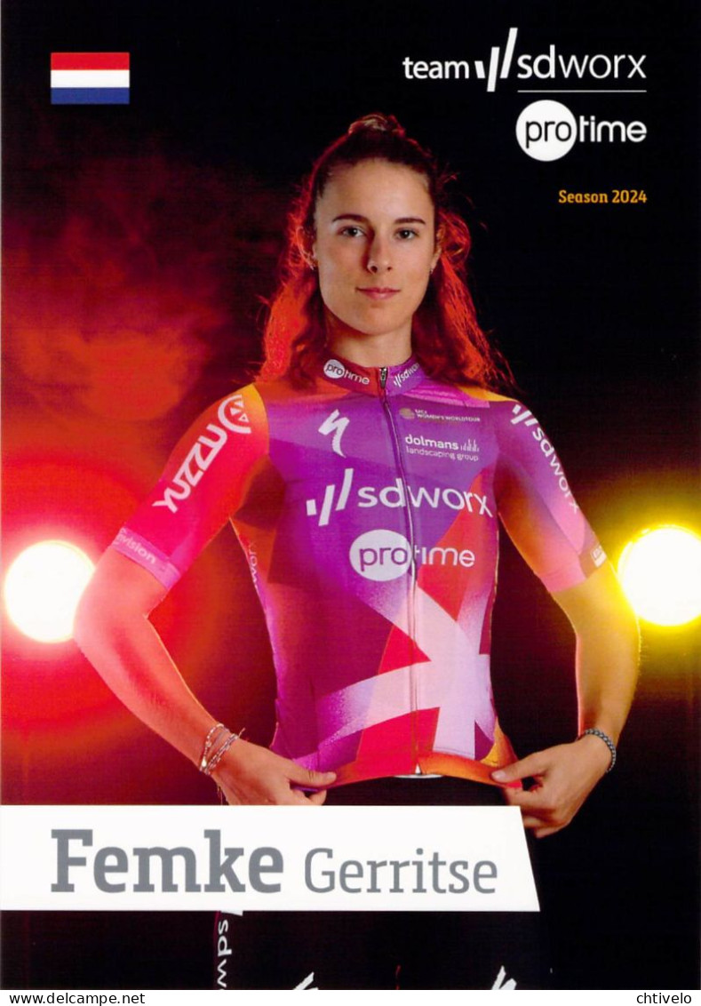 Cyclisme, Femke Gerritse, 2024 - Cyclisme