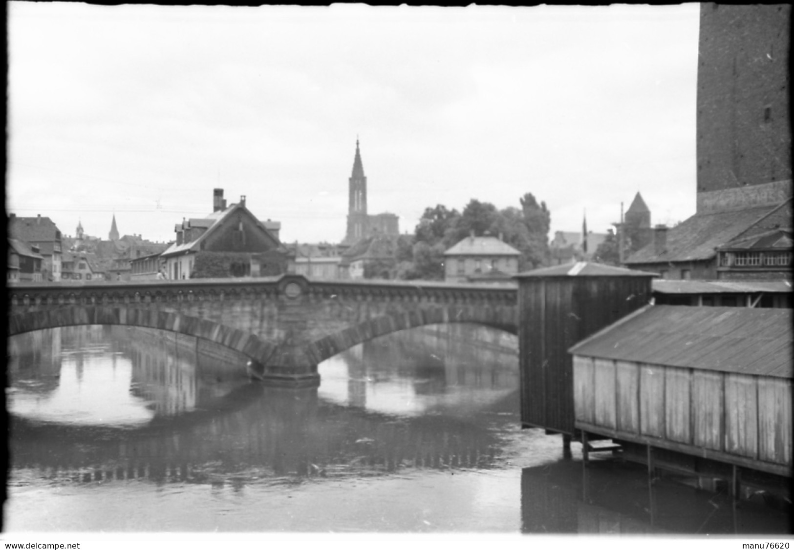 Ref 1 - 3 Négatifs Seuls Sans Les Photos  :Strasbourg - Colmar Et Bergheim, Alsace - France . - Europa