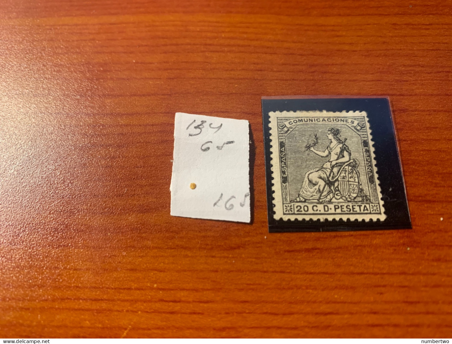 ESPAÑA Nº 134 (CHARNELA) BUEN CENTRAJE - Unused Stamps
