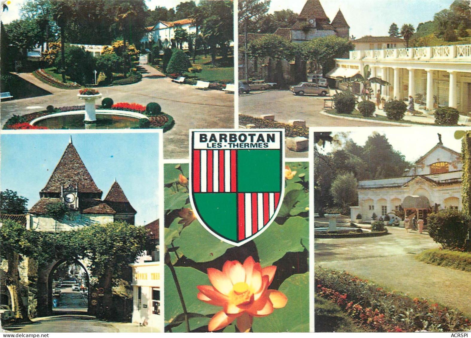BARBOTAN LES THERMES Le Parc Les Bains Clairs 26(scan Recto Verso)MF2764 - Barbotan