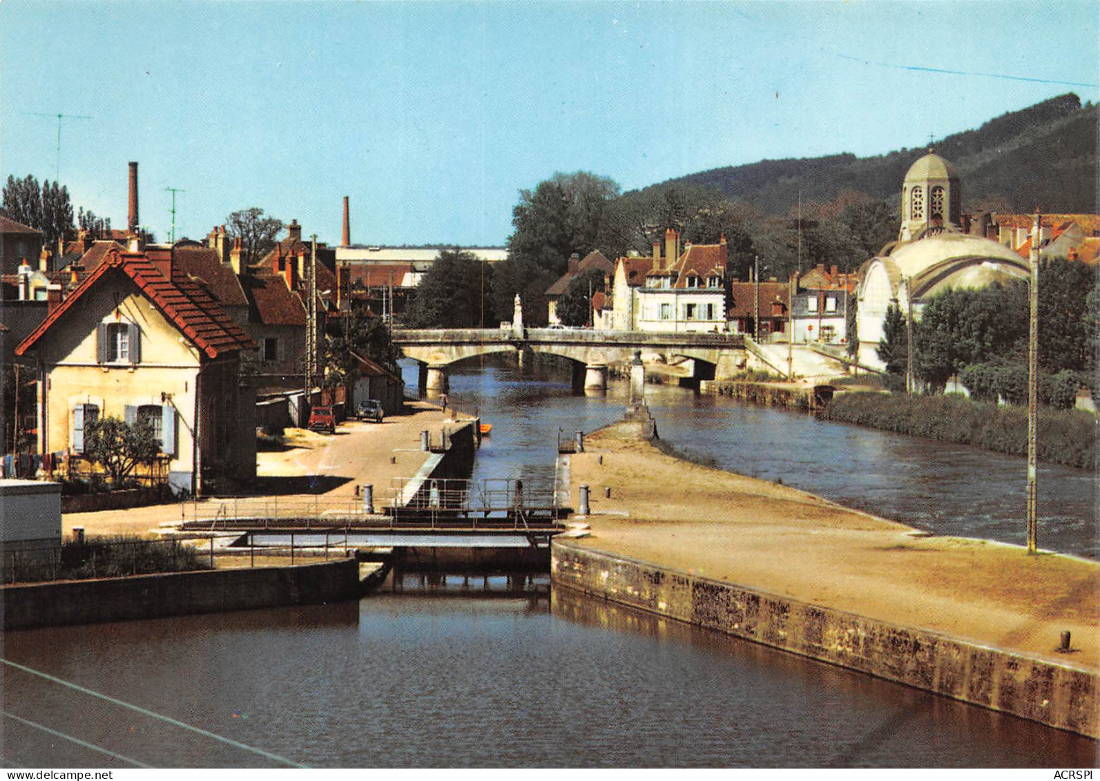 CLAMECY Les Bords De L'yonne Et L'écluse  29 (scan Recto Verso)MF2764VIC - Clamecy