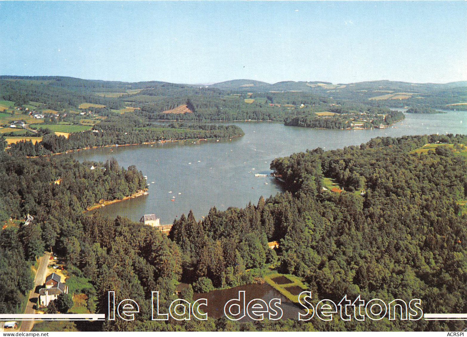 58  Le Lac Des Settons Montsauche-les-Settons  26 (scan Recto Verso)MF2766BIS - Montsauche Les Settons