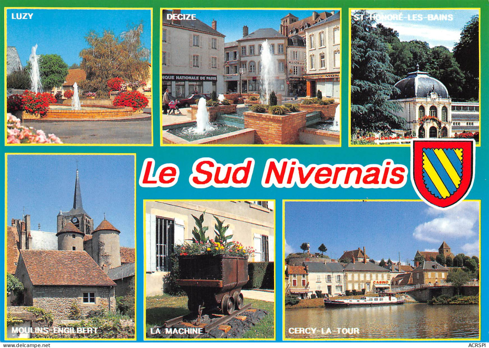 58 Nievre Le Sud Nivernais  28 (scan Recto Verso)MF2766TER - Chateau Chinon