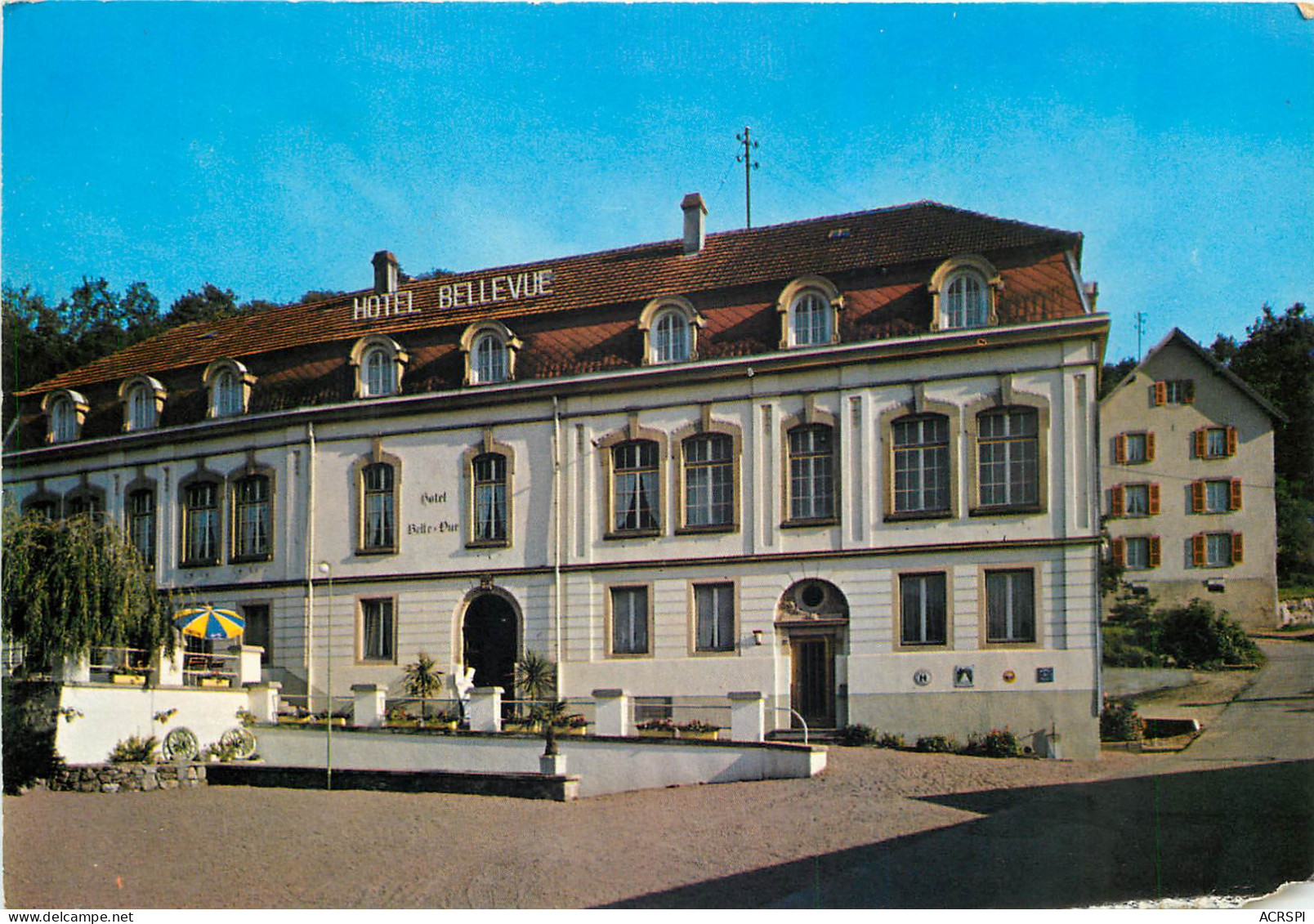 HOTEL BELLE VUE MUNSTER 11(scan Recto Verso)MF2768 - Munster