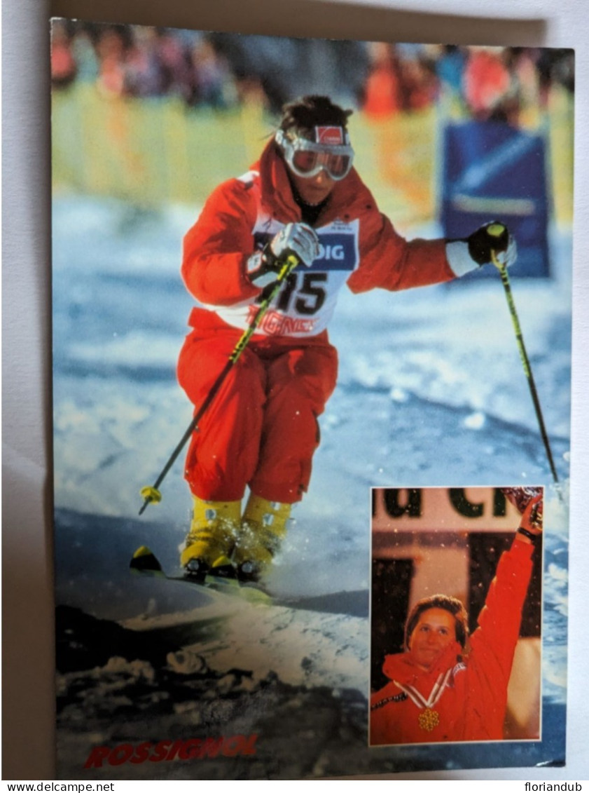 CP - Ski Candice Gilg Championne Du Monde 1995 Rossignol - Winter Sports