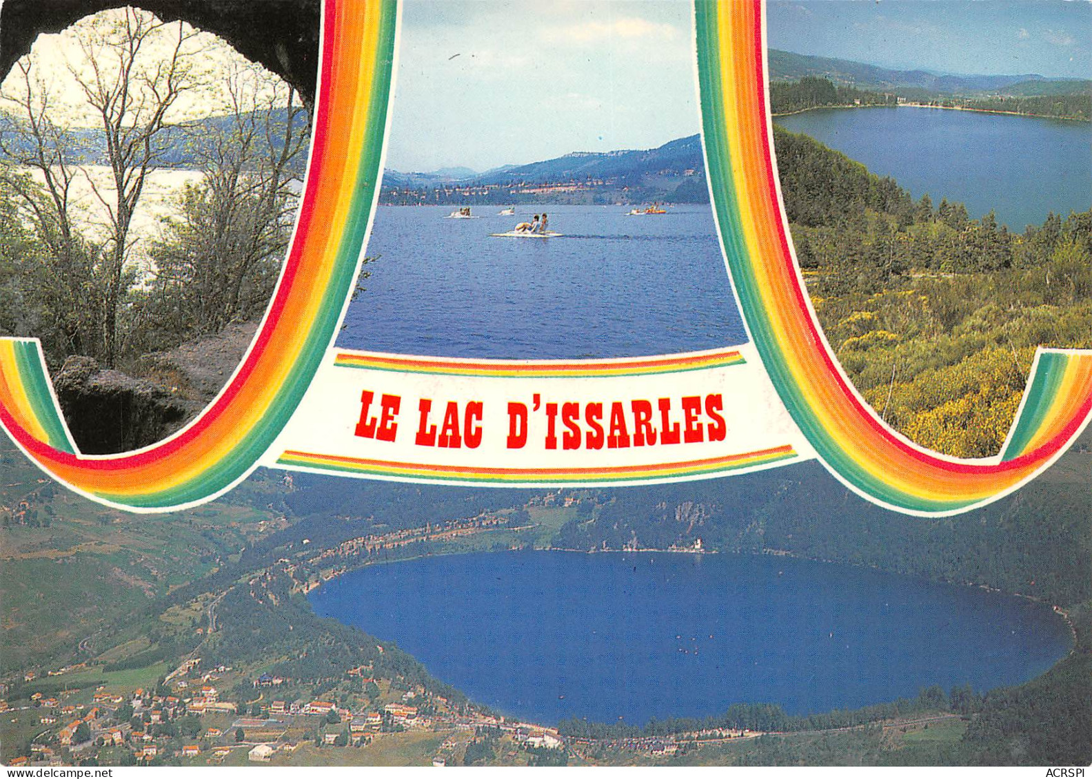 07  Le Lac D' ISSARLES  6 (scan Recto Verso)MF2769BIS - Ruoms