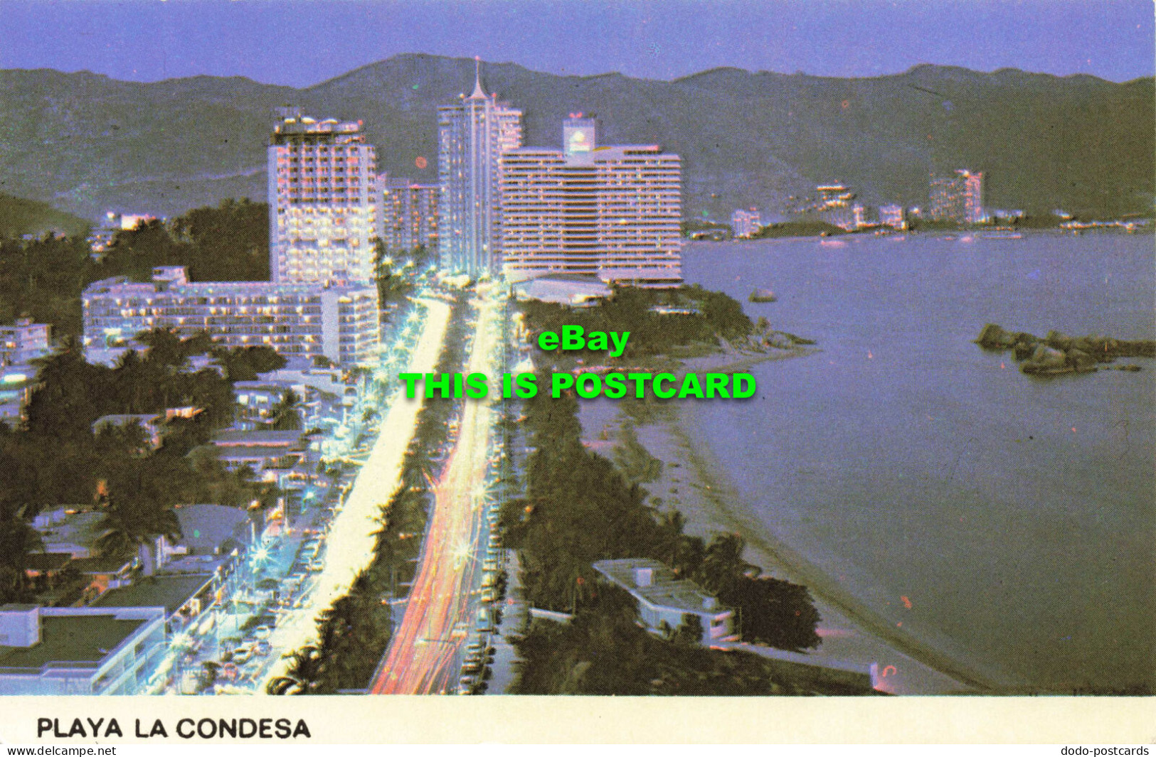 R582157 Acapulco. Playa La Condesa. Foliproa Apdo. 1984 - Welt