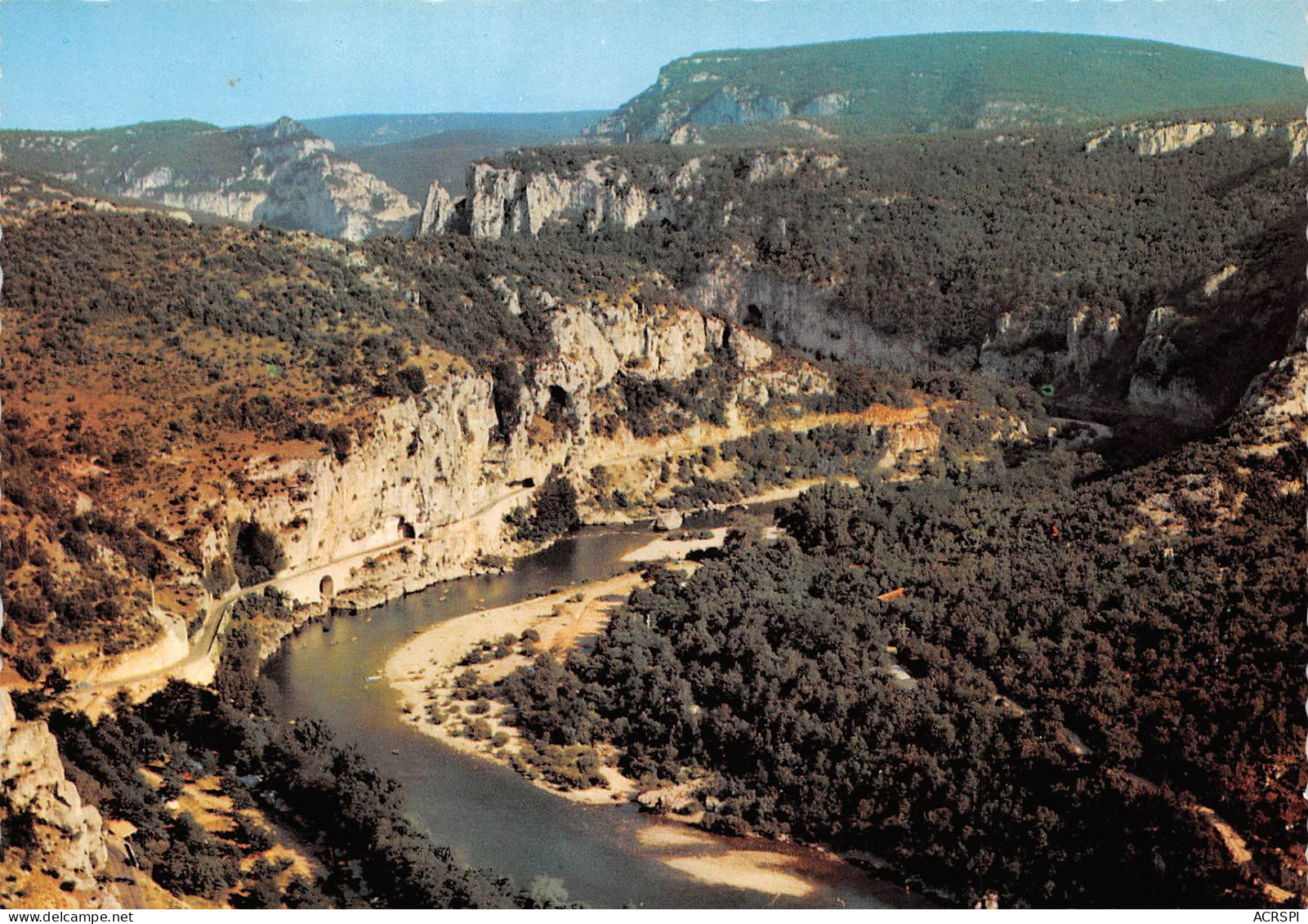 07  Les Gorges De L' Ardèche  La Route Du Camping Des Blachas Et Au Camping Des Tunnels  29 (scan Recto Verso)MF2769BIS - Ruoms