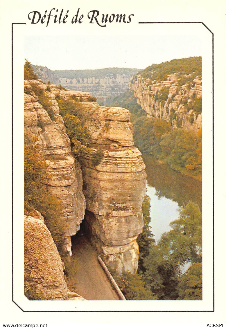 07  Les Gorges De L' Ardèche  Le Défilé De RUOMS  40 (scan Recto Verso)MF2769BIS - Ruoms