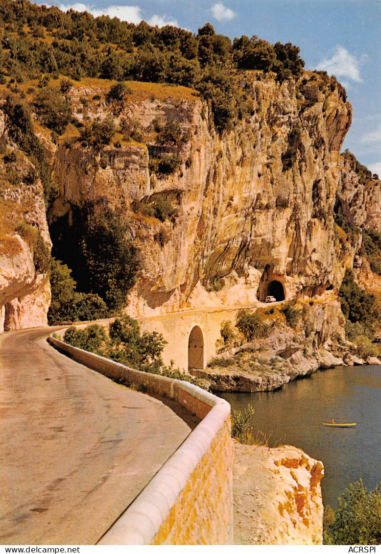 07  Les Gorges De L' Ardèche La Route Vers Le Pont D'arc  51 (scan Recto Verso)MF2769BIS - Ruoms