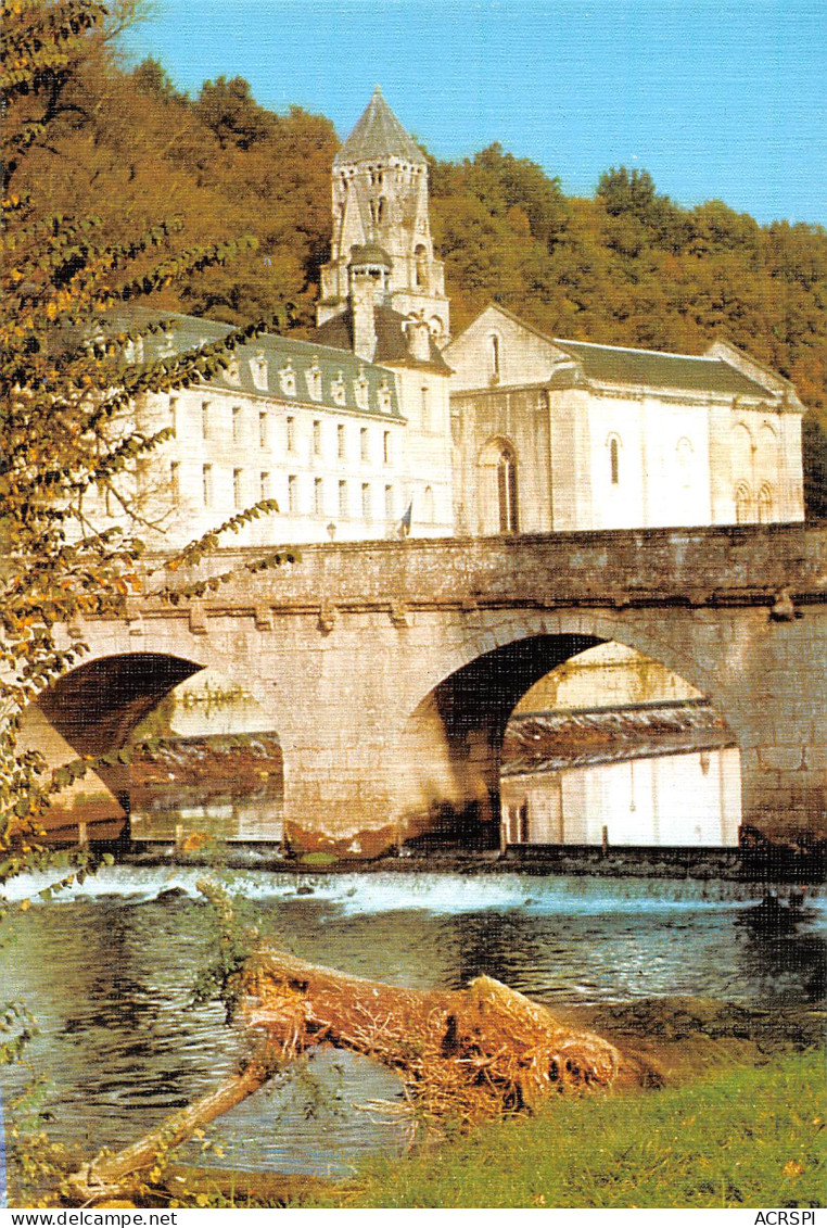 24 BRANTOME Le Pont Coudé Sur La Dronne Et L'abbaye   16  (scan Recto Verso)MF2769TER - Brantome