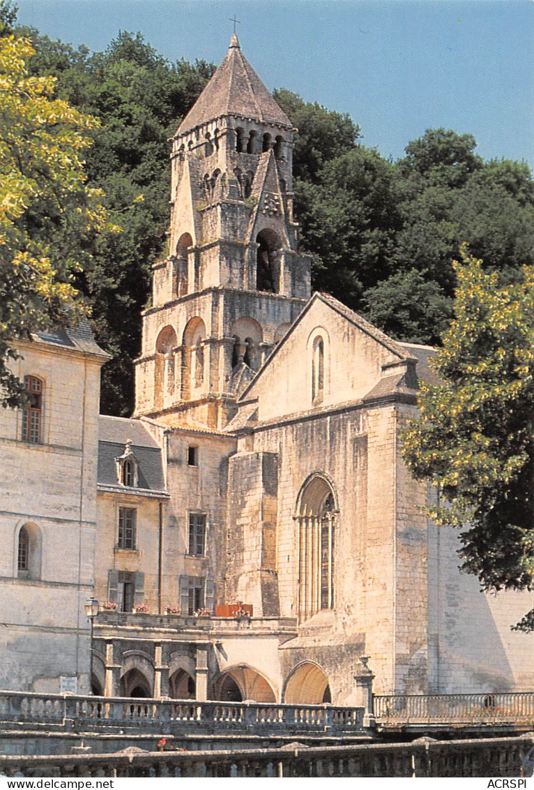24 BRANTOME  Le Clocher De L'abbaye Le Plus Ancien De France 25  (scan Recto Verso)MF2769TER - Brantome