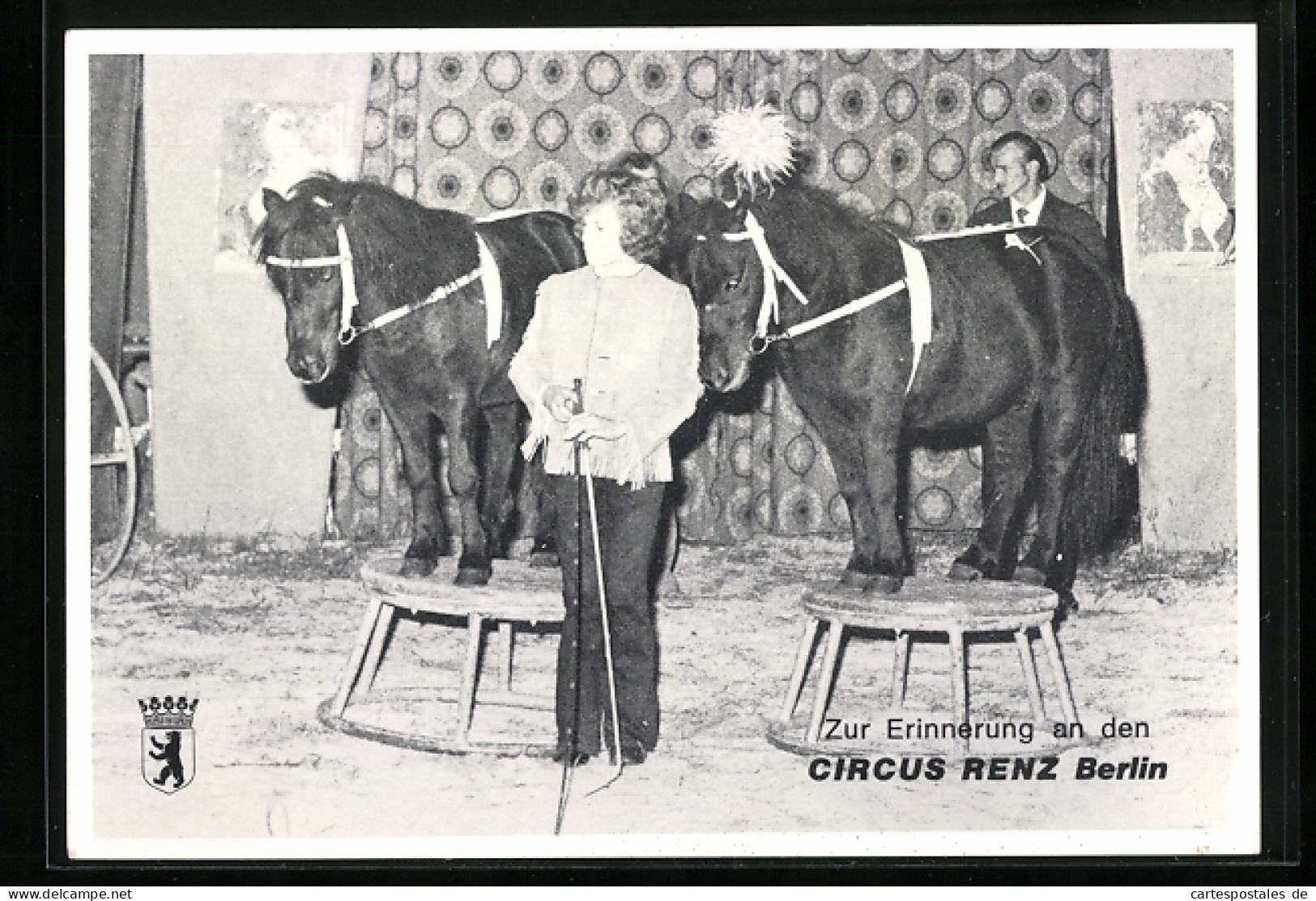 AK Berlin, Zirkus Renz, Pony-Revue  - Circus