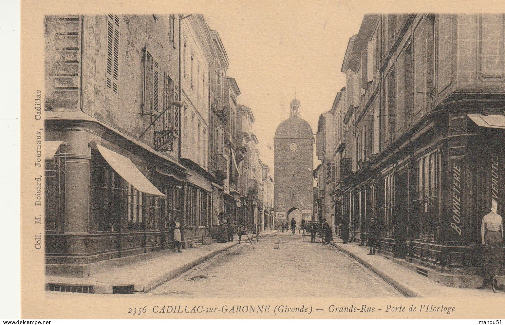 CADILLAC Sur GARONNE  Grande Rue - Cadillac