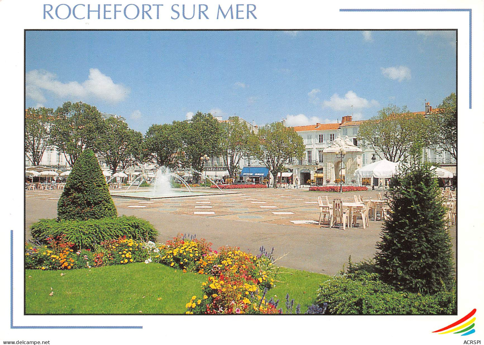 17  ROCHEFORT SUR MER  La Place Colbert  35 (scan Recto Verso)MF2769UND - Rochefort