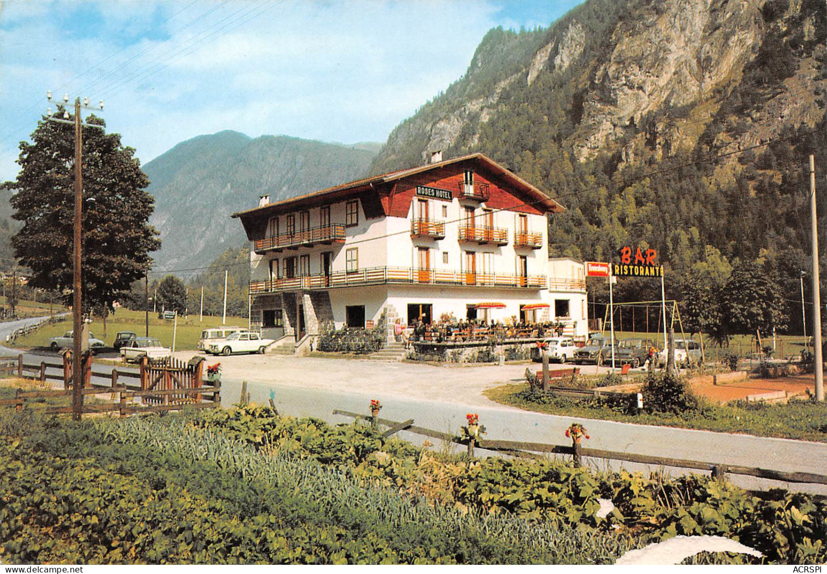 ITALIE Valle D'aosta Hotel DES ROSES Di Grange Achille Antey St André Ristorante  46 (scan Recto Verso)MF2769VIC - Other & Unclassified