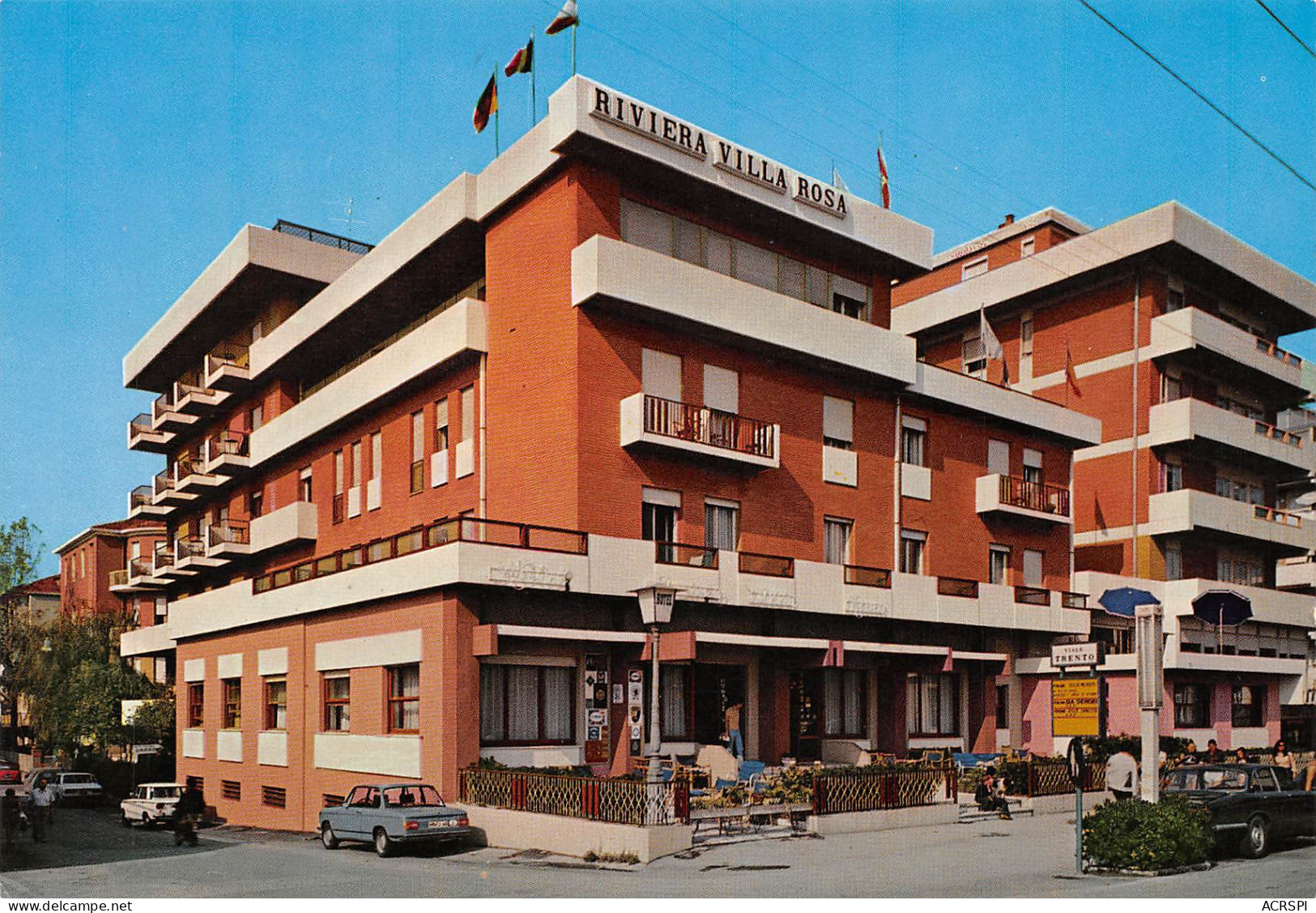 ITALIE  RIMINI Hotel VILLA ROSA RIVIERA   47 (scan Recto Verso)MF2769VIC - Rimini