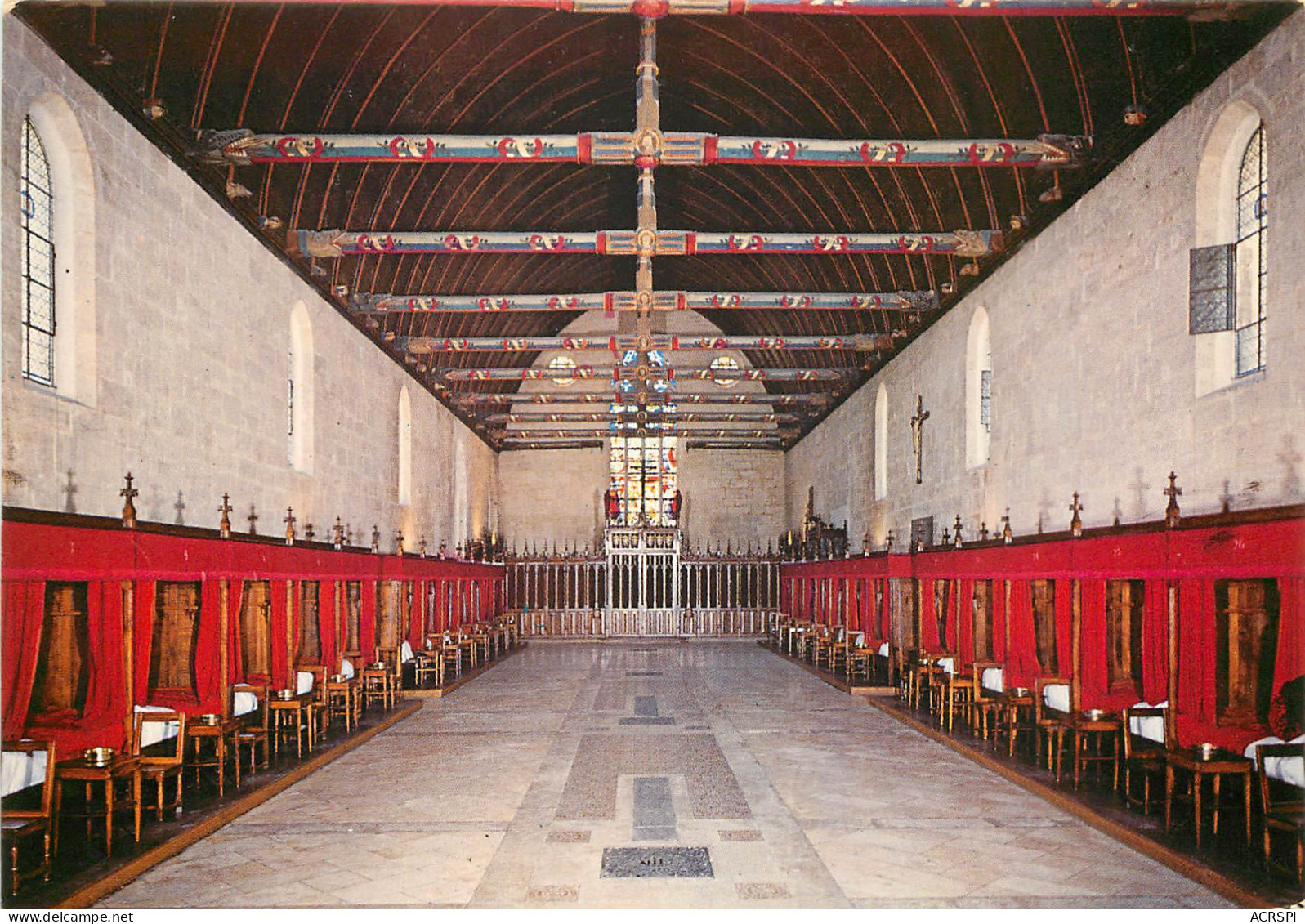 BEAUNE La Salle Des Povres Au Fond La Chapelle 6(scan Recto Verso)MF2770 - Beaune