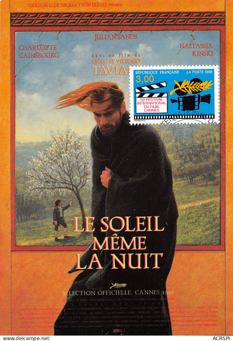 Carte MAXIMA 1er Jour 1990 Le Soleil Meme La Nuit Charlotte GAINSBOURG  22 (scan Recto Verso)MF2770BIS - Afiches En Tarjetas