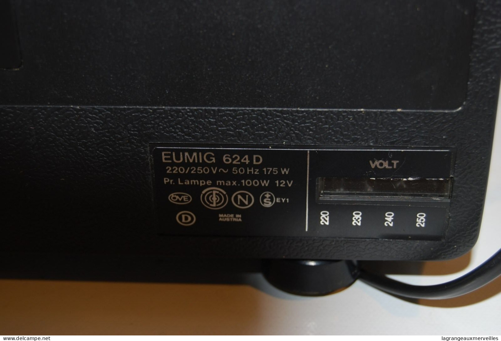 E1 Appareil EUMIG 124 D VINTAGE - Projektoren
