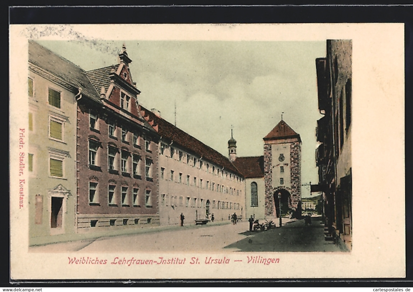 AK Villingen / Baden, Weibliches Lehrfrauen-Institut St. Ursula  - Baden-Baden